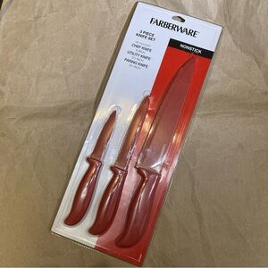 Farberware 3 piece knife set